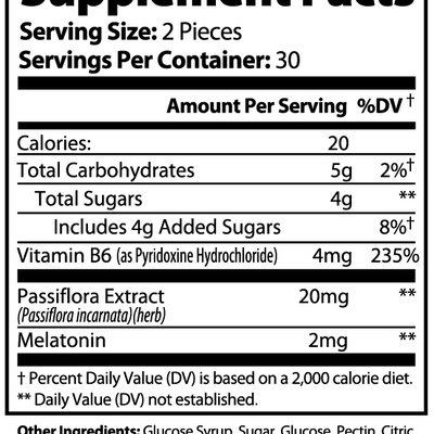 Sleep Well Gummies (Adult)